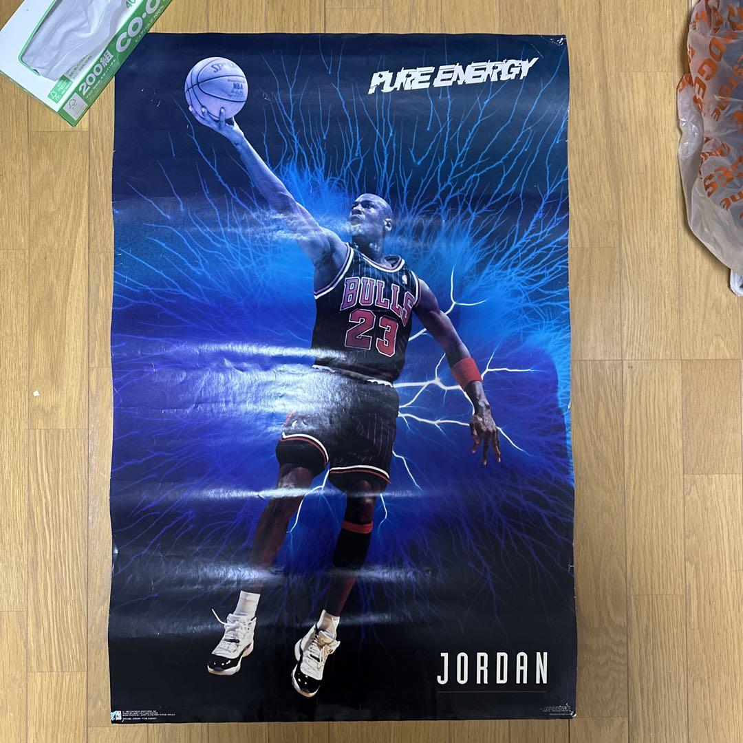 ９０年代のマイケルジョーダン　大型ポスター　超希少 90年代のマイケルジョーダン 大型ポスター 超希少 - メルカリ