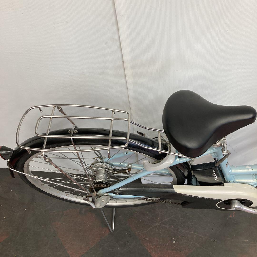 ずっと気になってた y.sato様電動自転車 車体のみ☆26 水色 city PAS YAMAHA 自転車本体