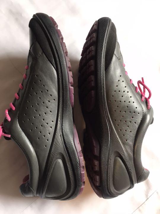 ❤️美品 ECCO レザースニーカー ウォーキングシューズ 25cm