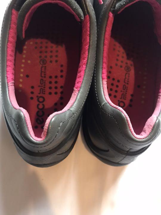 ❤️美品 ECCO レザースニーカー ウォーキングシューズ 25cm