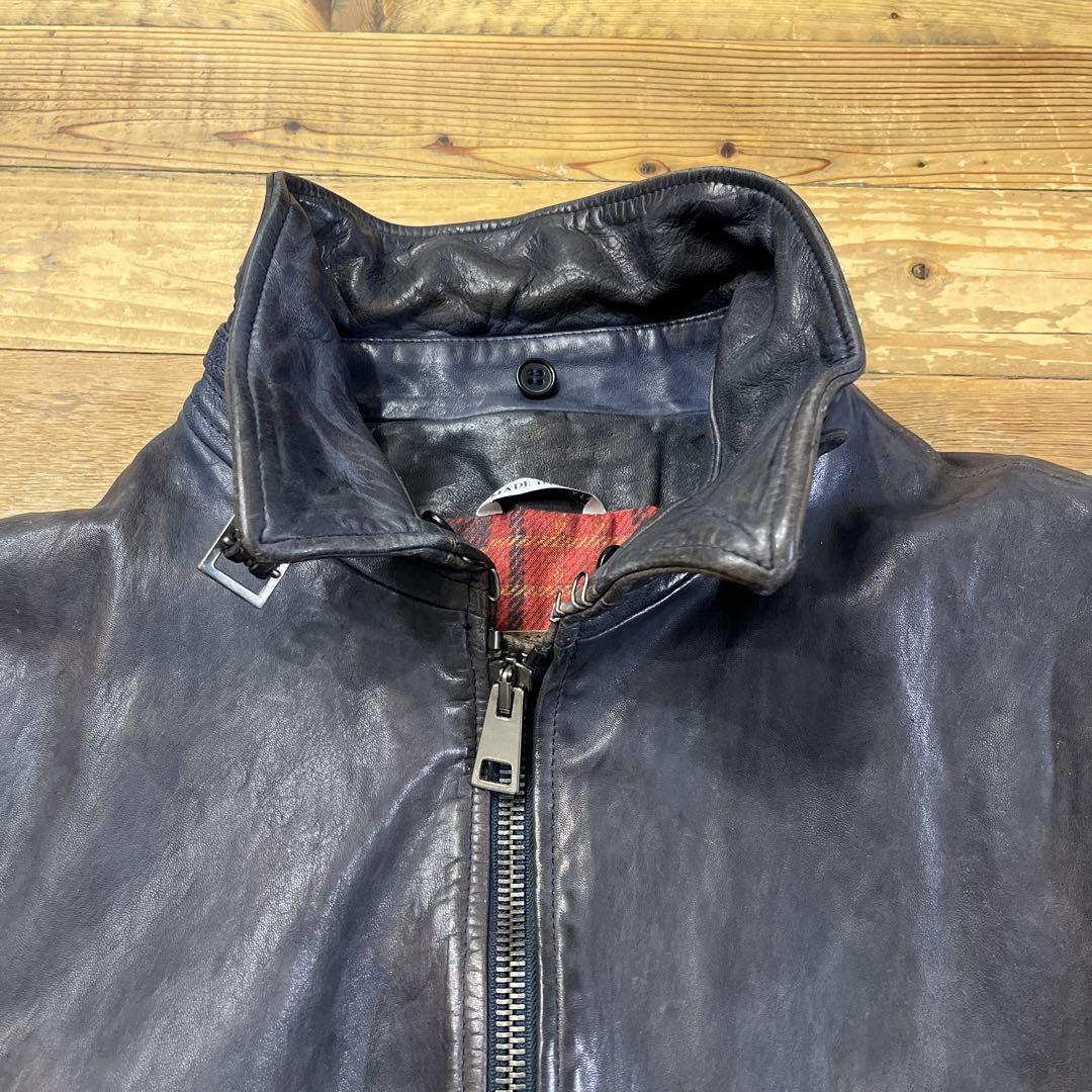 A-2type vintage leather イタリア製 レザージャケット