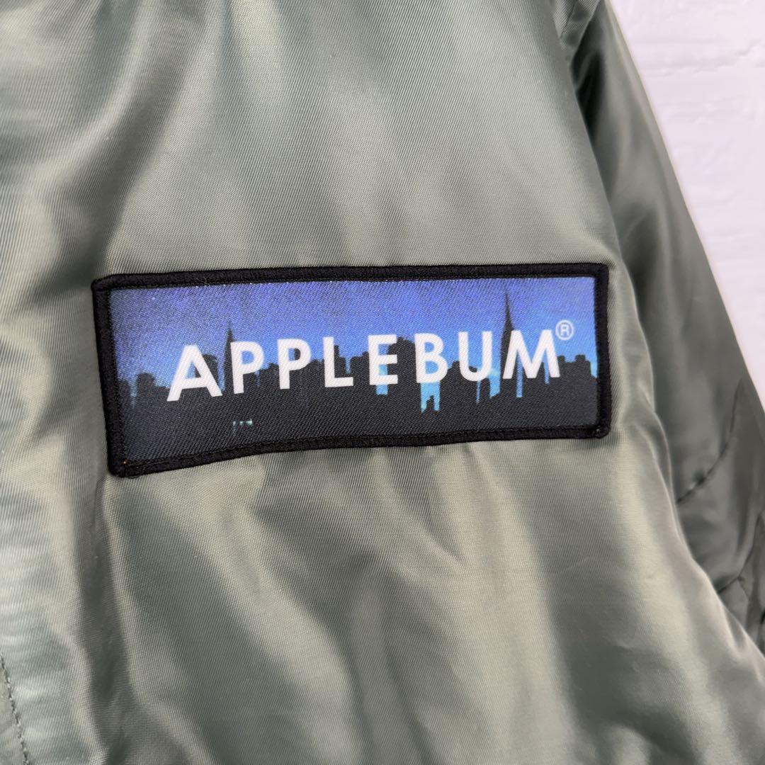 【ストリート】 APPLEBUM 肉厚 MA-1 フライトジャケット