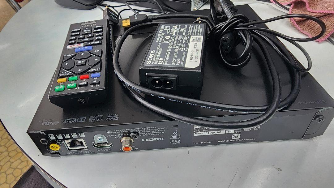 ＳＯＮＹ BDP-S1500　ブルーレイプレーヤー