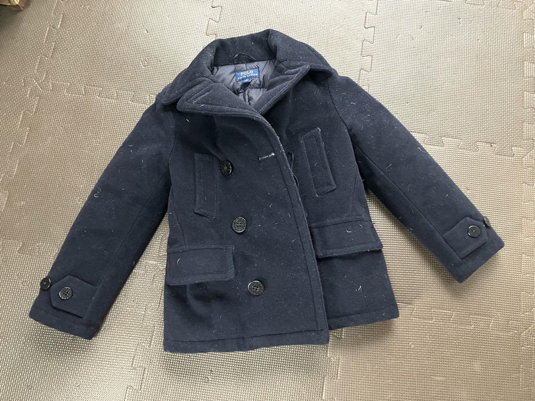 Polo Ralph Lauren ネイビー ピーコート　裏ダウン　６歳