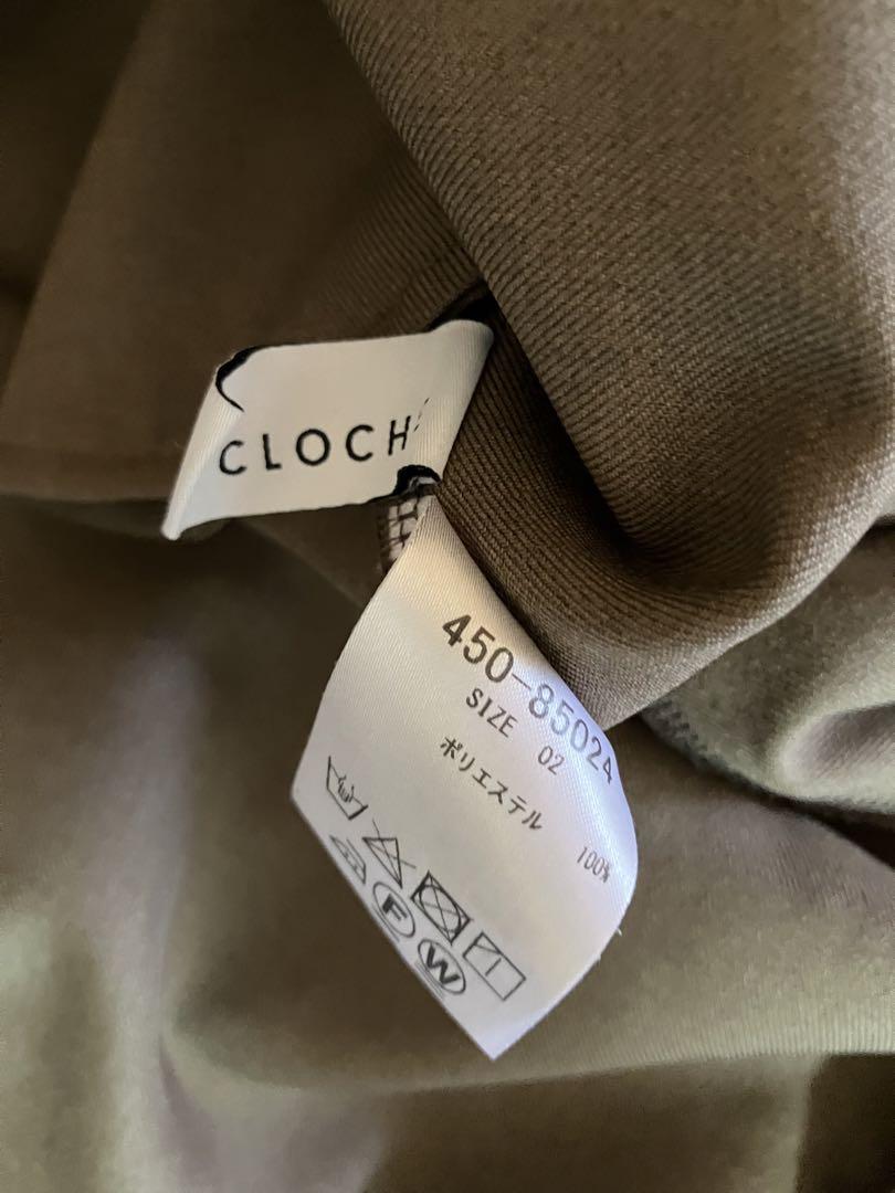 cloche ジレ風ワンピース
