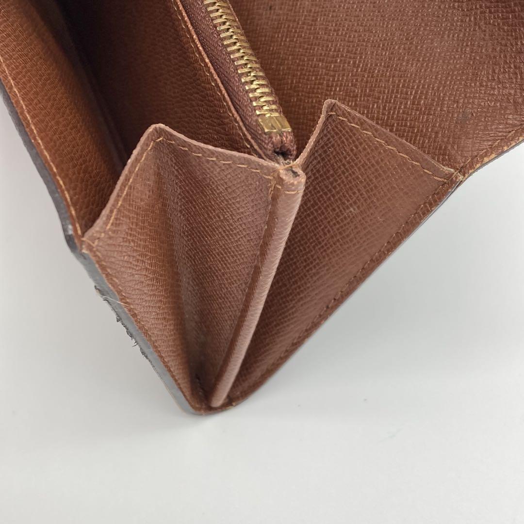 LOUIS VUITTON 長財布 ポルトフォイユ サラ モノグラム キャンバス