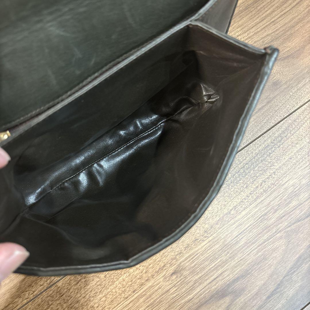 BALLY バリー レザー 本革製 エナメル 編み込 ショルダーバッグ