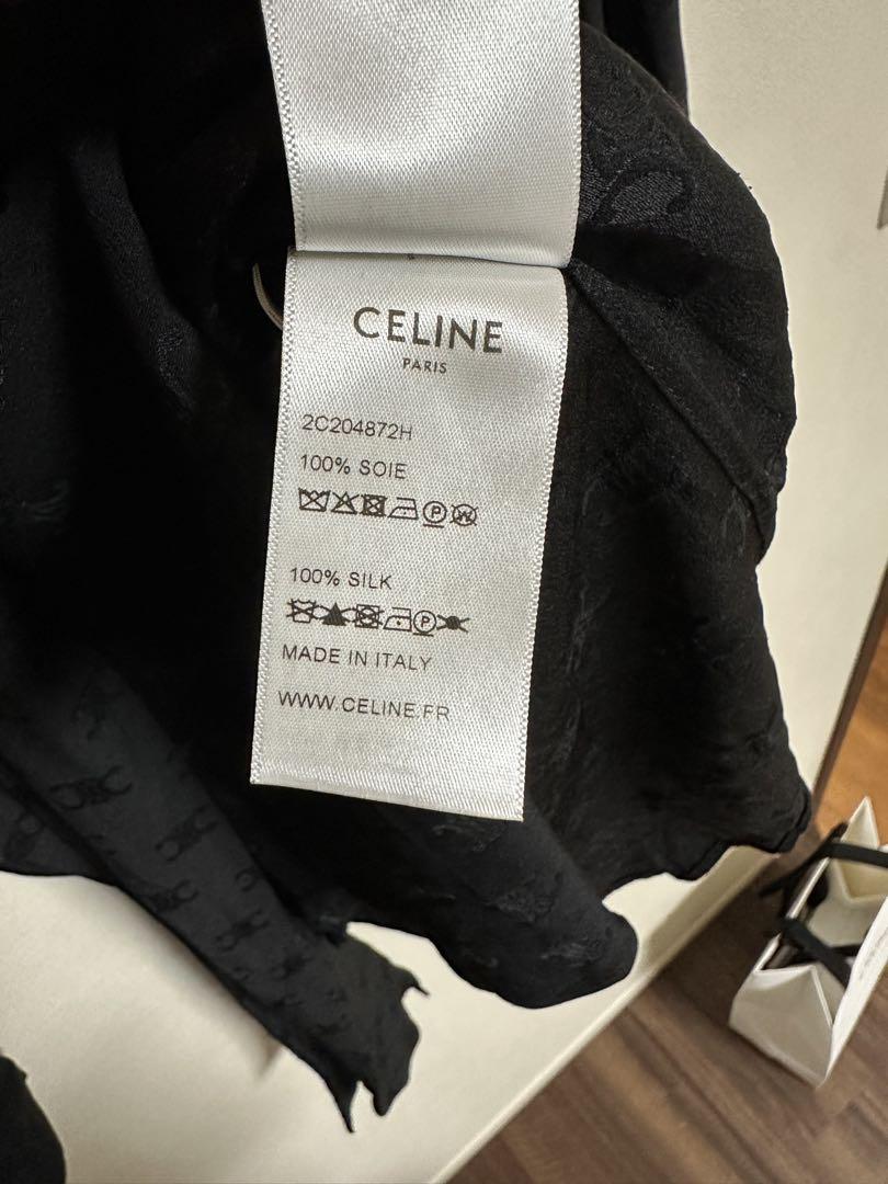 CELINEラヴァリエール シャツブラウスボウタイトリオンフエディ
