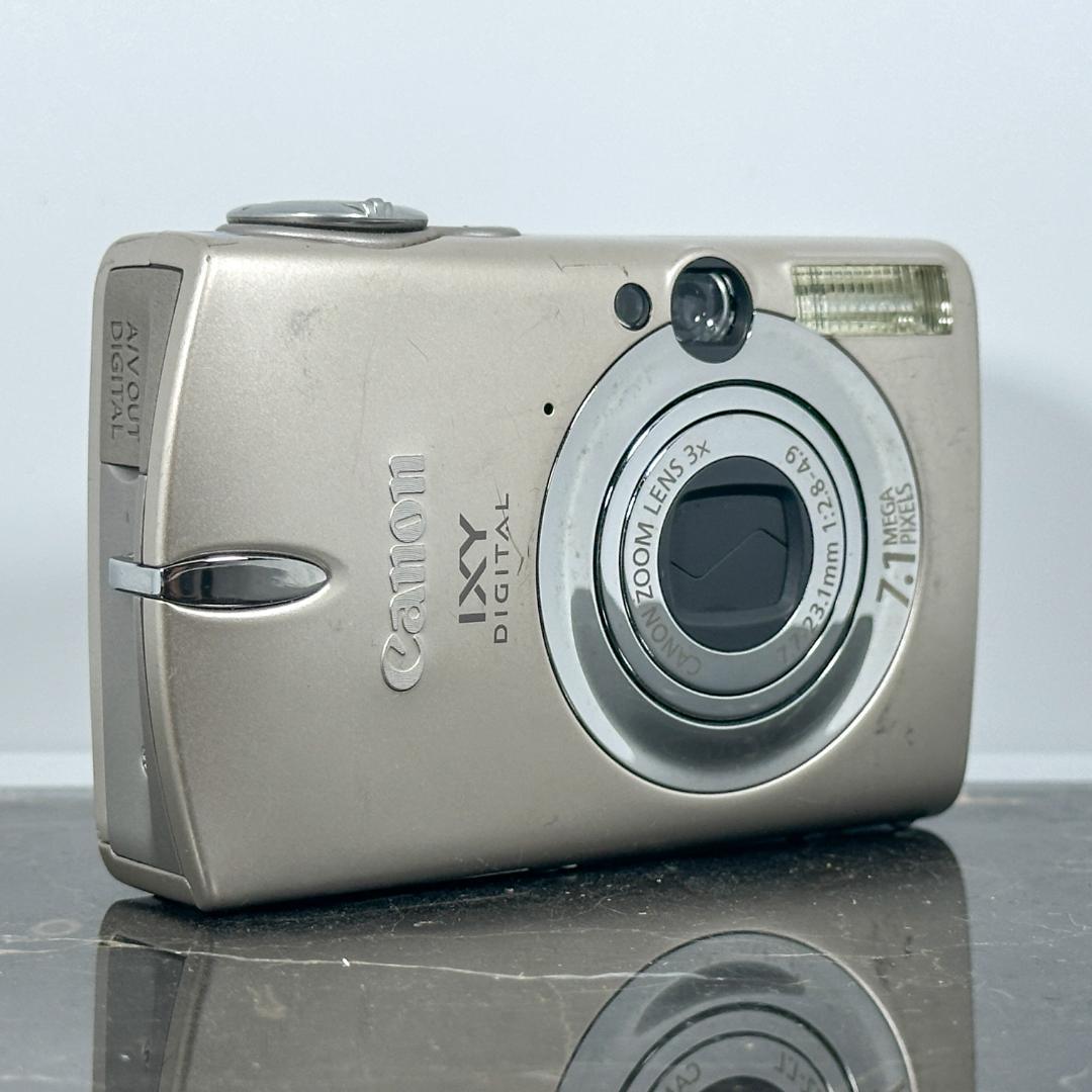 Canon IXY DIGITAL 700 ゴールド（△【R502-D118】現状品 Canon