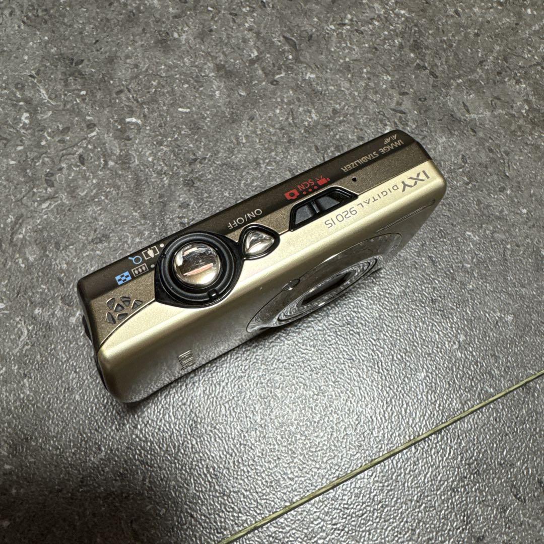 美品　Canon IXY digital 920 IS ゴールド　オマケ付