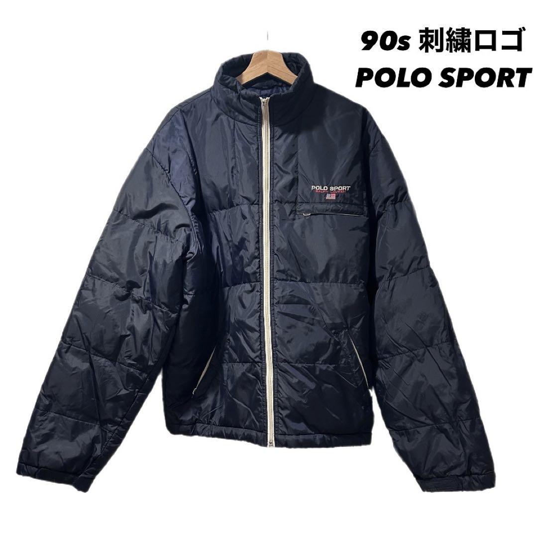 90s polo sport 刺繍タグ ダウン