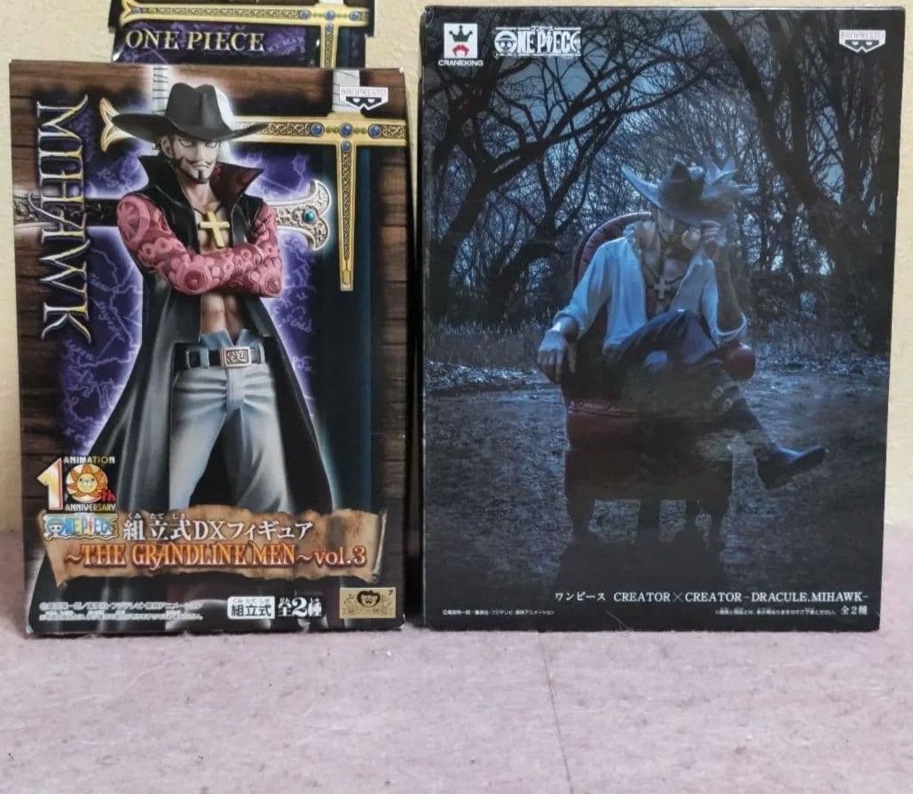 ワンピースフィギュア ミホークセット