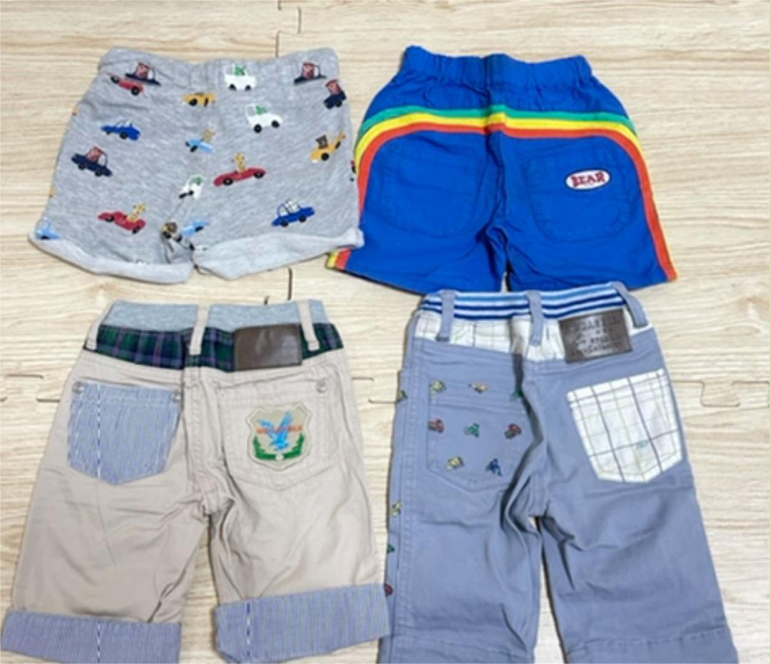 ハーフパンツ 男の子 ズボン 短パン 4枚セット くるま - メルカリ ハーフパンツ 男の子 ズボン 短パン 4枚セット くるま - メルカリ