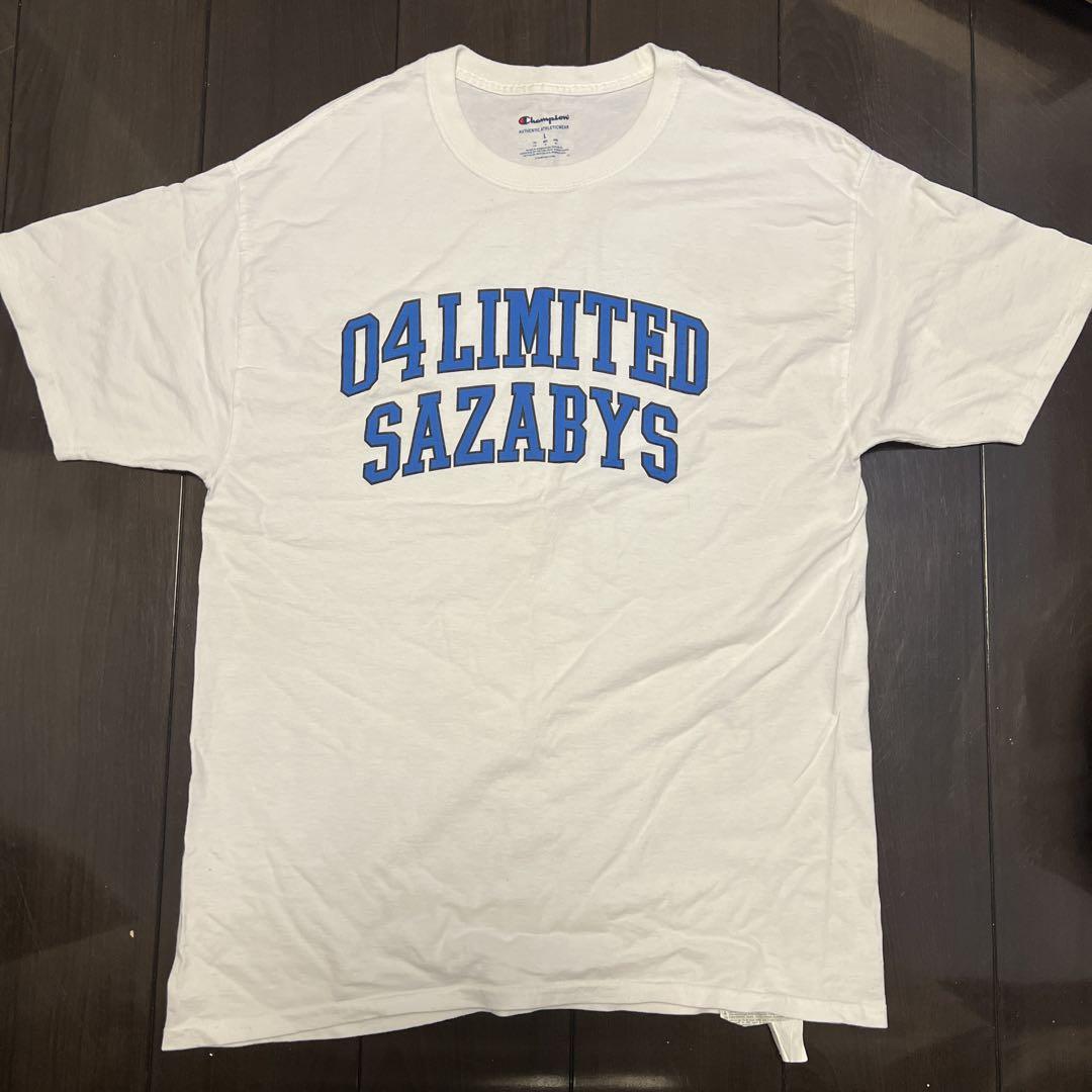 04 Limited Sazabys フォーリミ Tシャツ 青 チャンピオン L