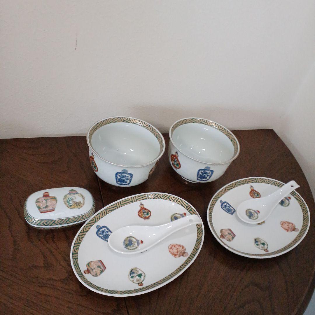 送料無料! 株式会社マエバタのチャイナシリーズ食器セット 6点目立った傷や汚れなし