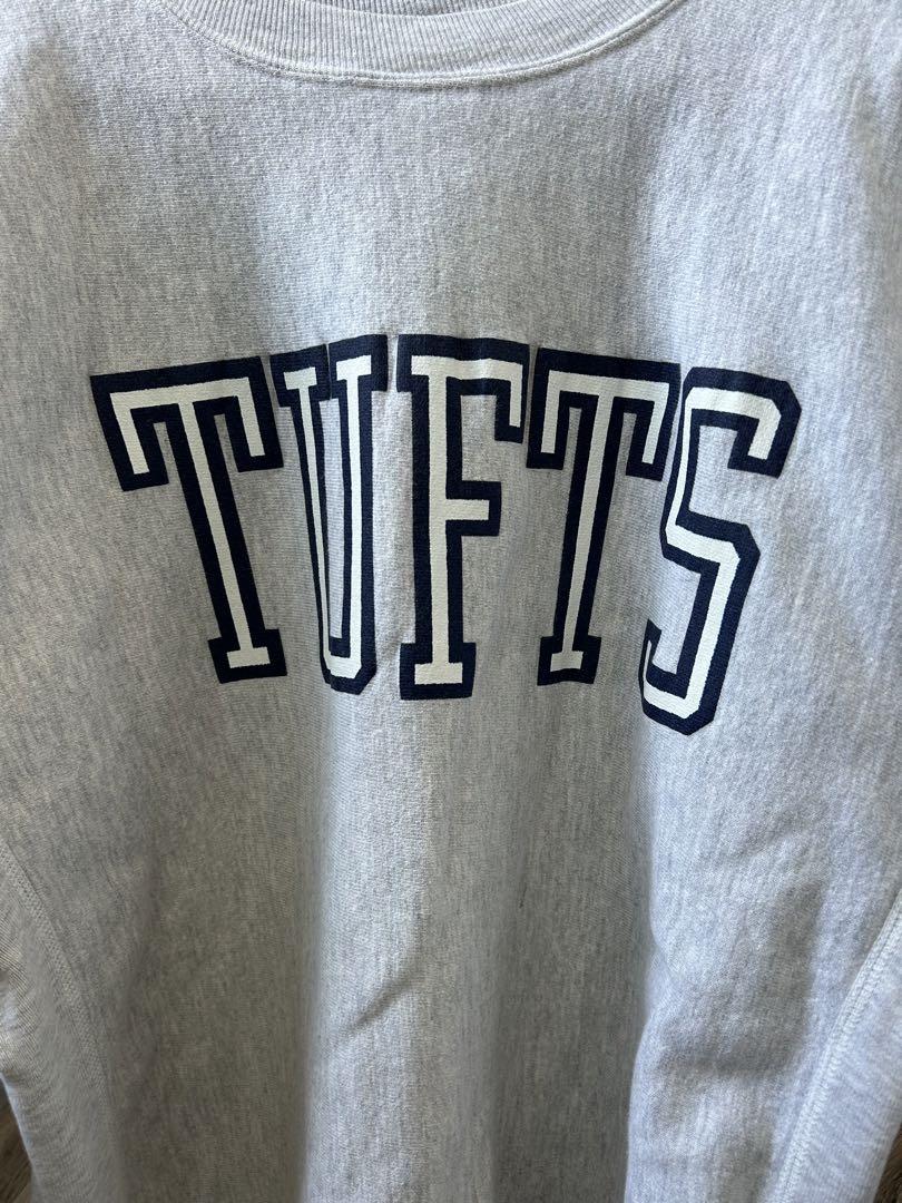 ☆ チャンピオン リバースウィーブ 90s TUFTS ロゴ スウェット