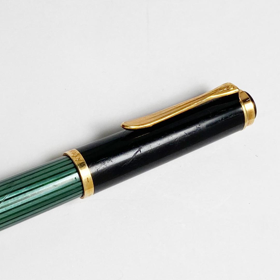 特価 ペリカン Pelikan 400 ペン先14金 緑縞 現状