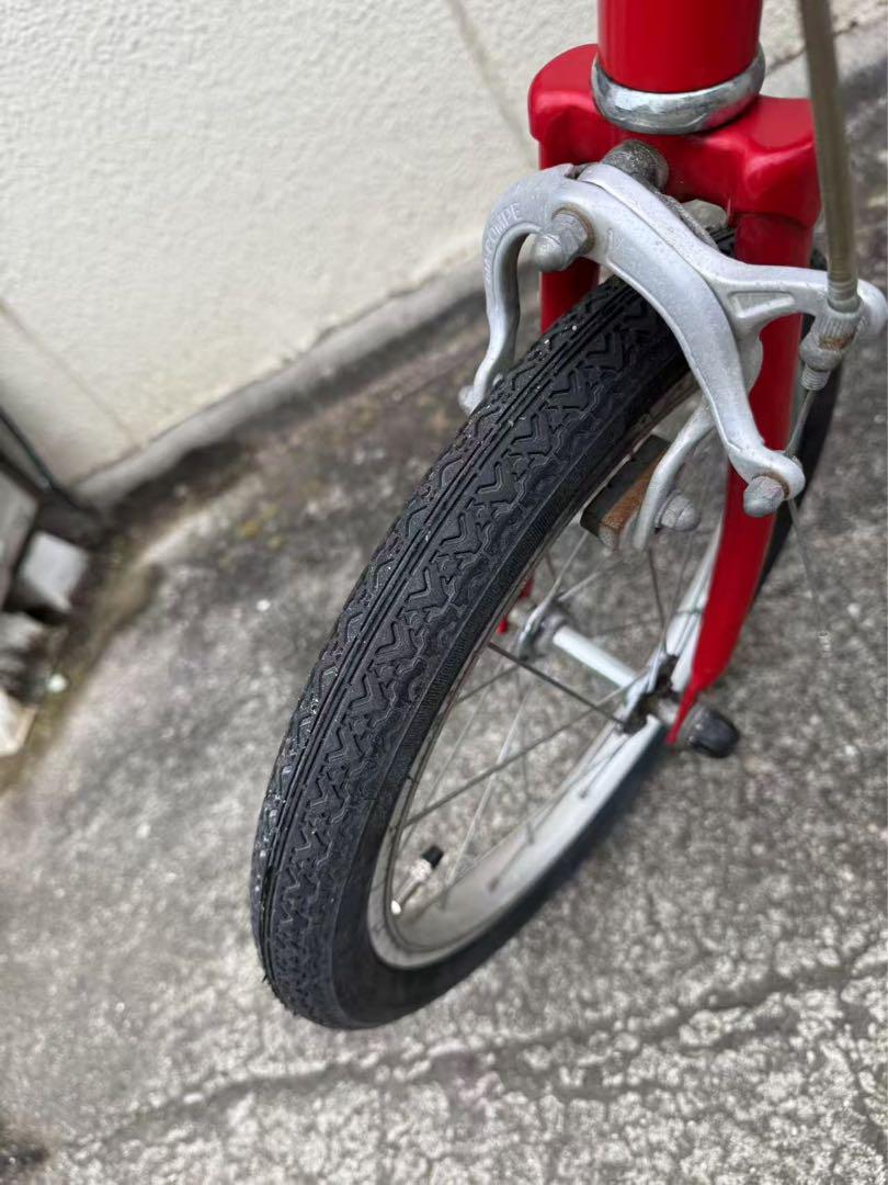 317 ブリヂストン トランジット 折りたたみ自転車 3ギア 前後タイヤ新品