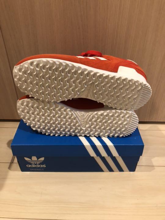 新品❗️】adidas オリジナルス ZX700 オレンジ／ホワイト 27.5