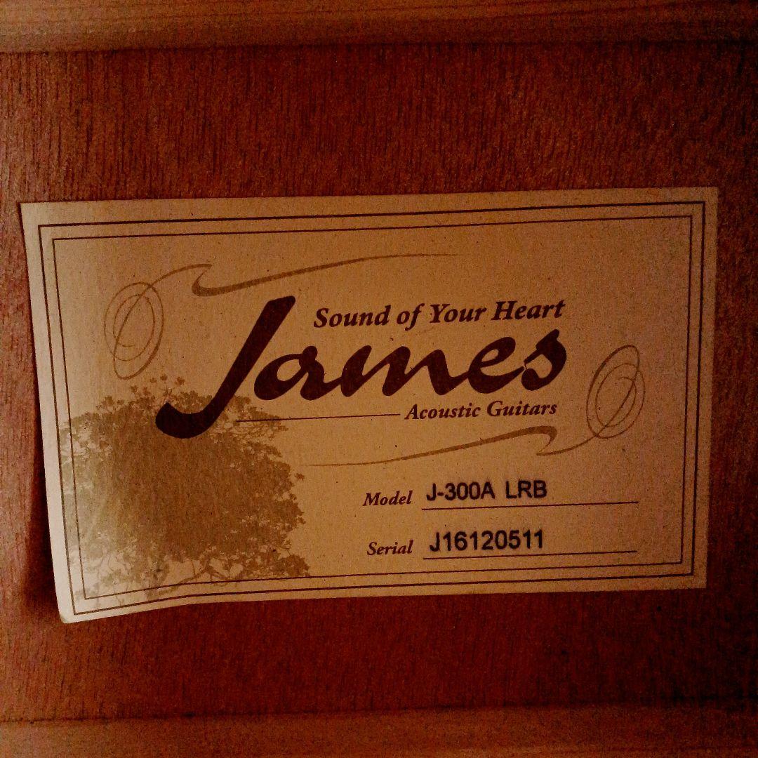 送料込】【美品】James 島村楽器 トップ単板 整備済