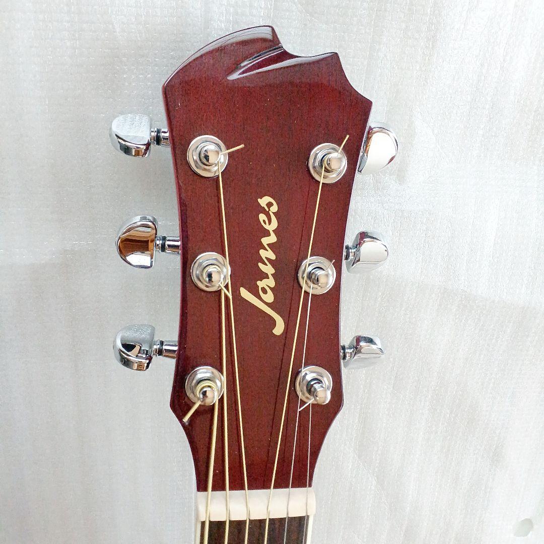 【送料込】【美品】James　島村楽器　トップ単板　整備済 送料込】【美品】James 島村楽器 トップ単板 整備済