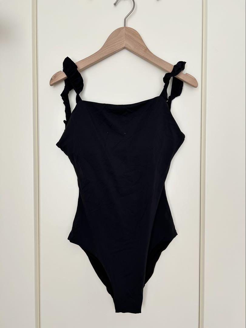 room306contemporary フリル ワンピース ビキニ 美品】room306contemporary バックオープンフリル ワンピース