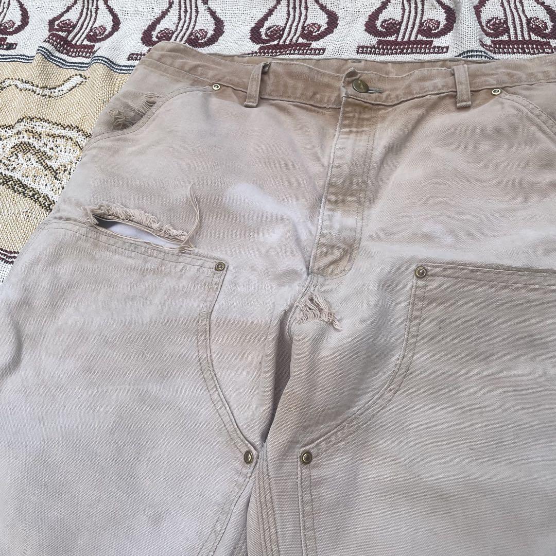 90s~ carhartt double knee 襤褸 フェード