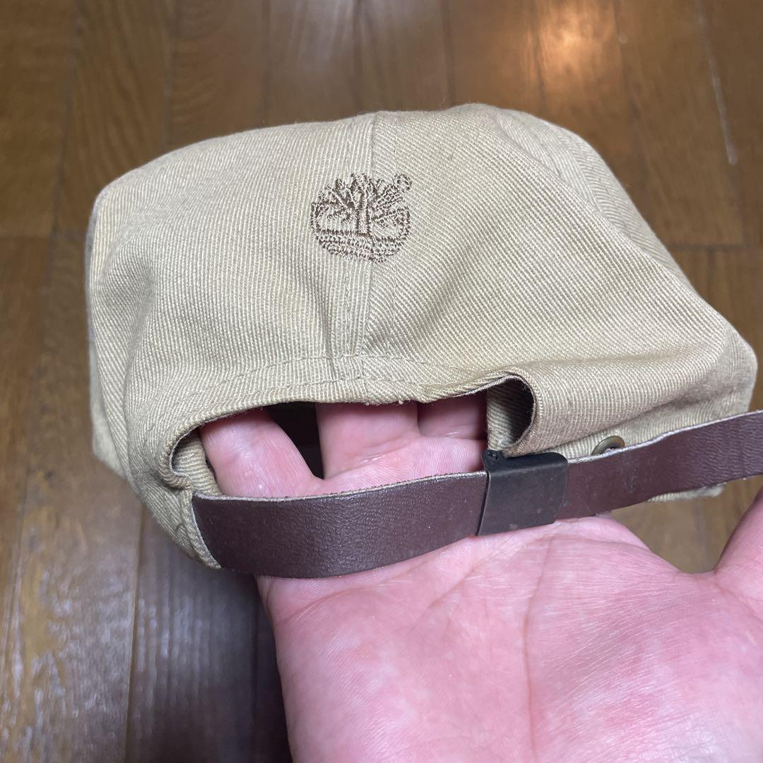 Timberland ベージュキャップ