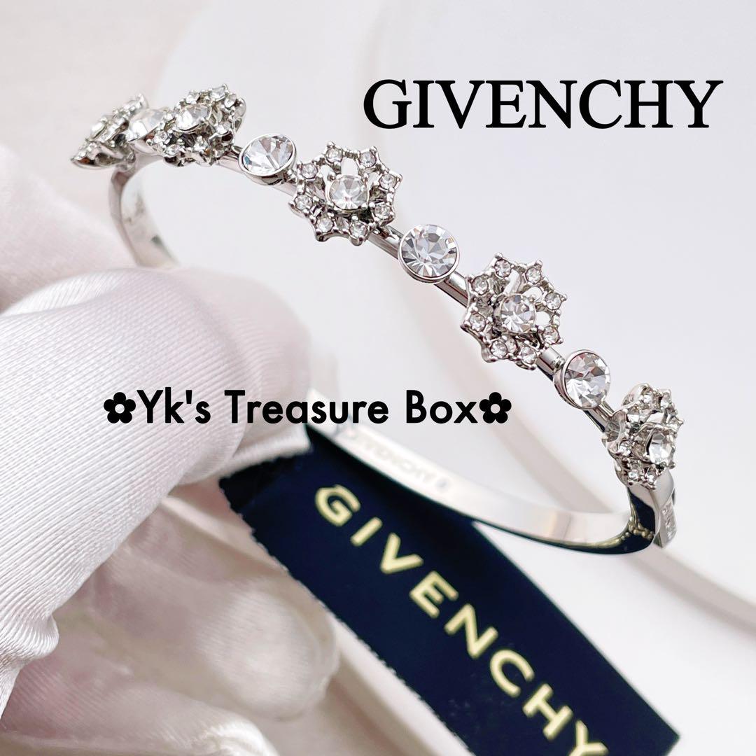 B679/GIVENCHY/シルバーxクリア/花火 ブレスレット - メルカリ