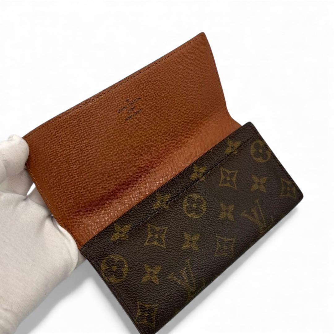【極美品】ルイヴィトン ポルト エン 3 カルト クレディ 札入れ 長財布