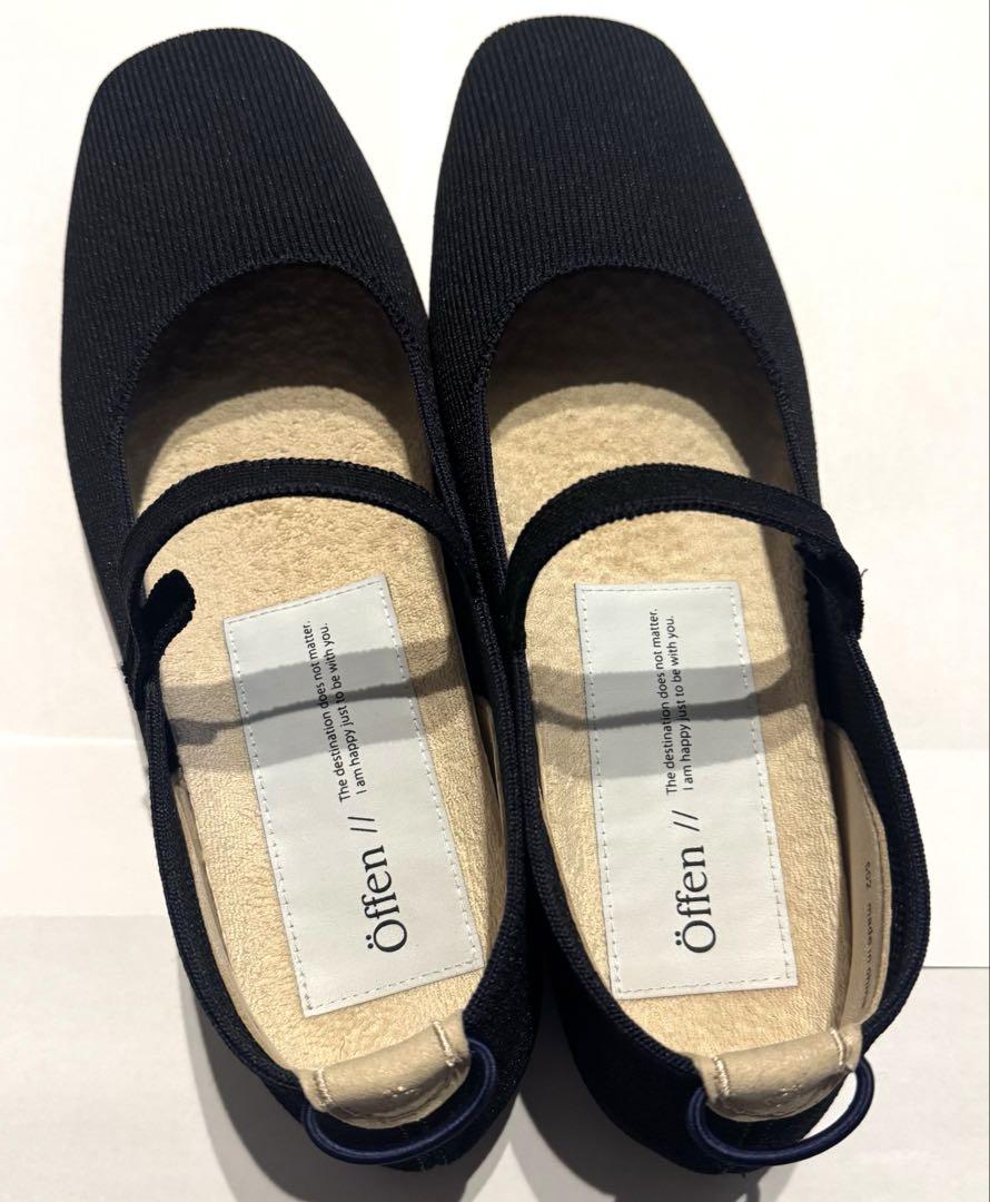 靴 Offen//square-ONESTRA / BLACK & NAVY