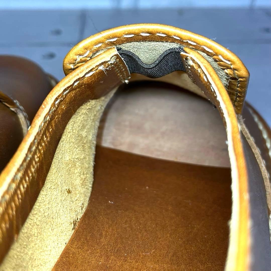 未使用級【ダックフィート】ファルスター スリッポン レザー♡ブラウン 36