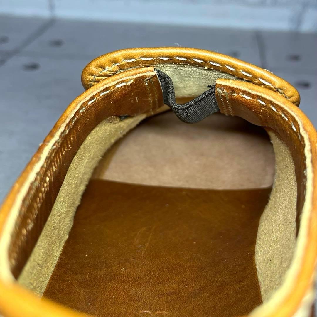 未使用級【ダックフィート】ファルスター スリッポン レザー♡ブラウン 36