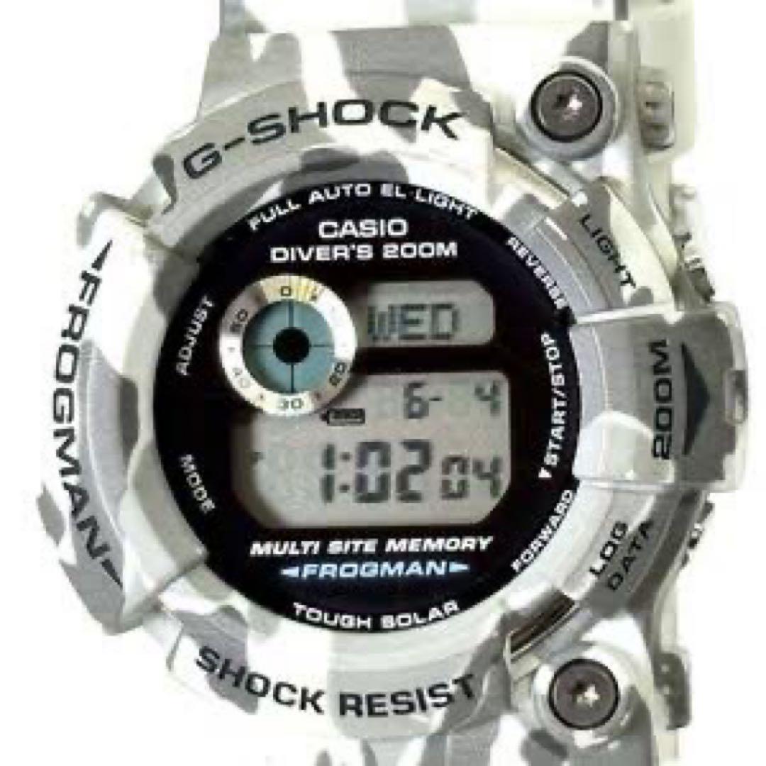 CASIO G-SHOCK GW-200CF迷彩のブラジリアン フロッグマン
