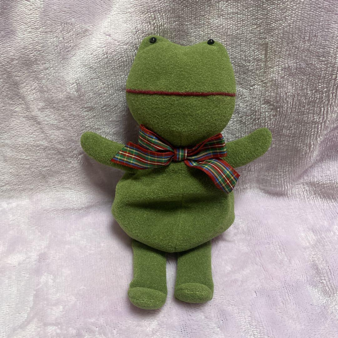セキグチ　昭和レトロ　カエル　ぬいぐるみ　中古品 セキグチ 昭和レトロ カエル ぬいぐるみ 中古品