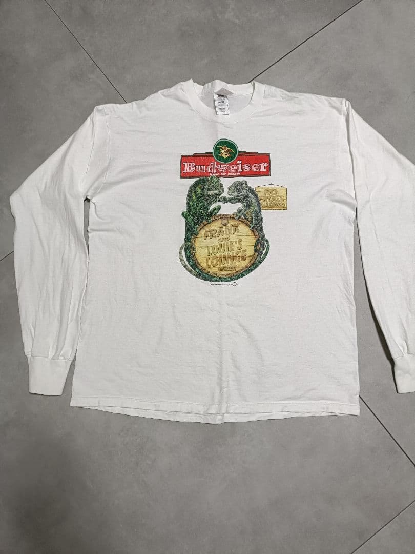 Budweiser 長袖 ロンT カメレオンXL LL Budweiser