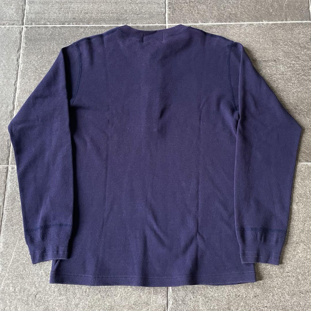 80s 90s POLO COUNTRY ヘンリーネック　コットンニット