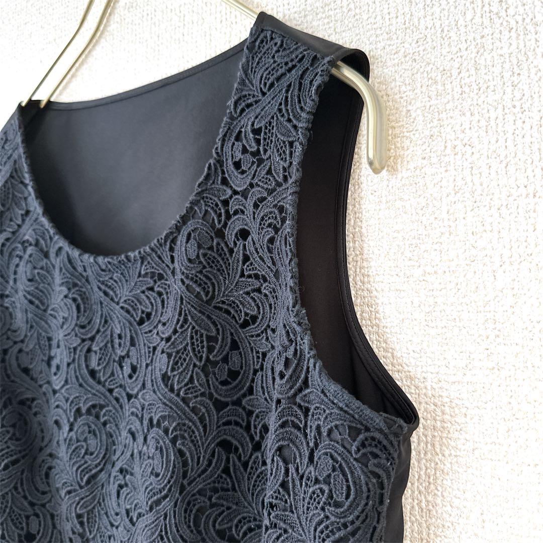 ジバンシィ GIVENCHY ブラック レース タンクトップ ジバンシィ GIVENCHY ブラック レース タンクトップ - メルカリ