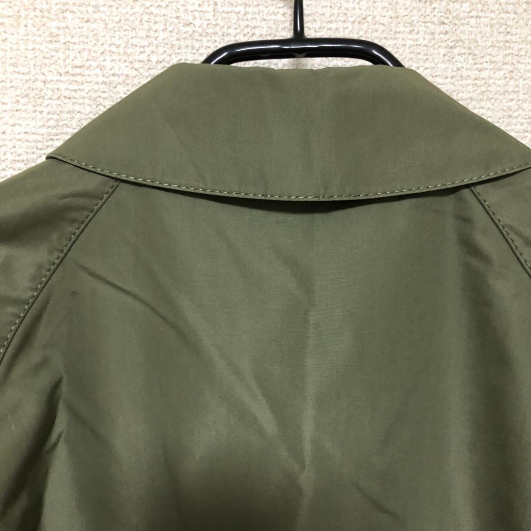 ケント ステンカラーコート VAN JACKET製 オリーブグリーン L相当☆