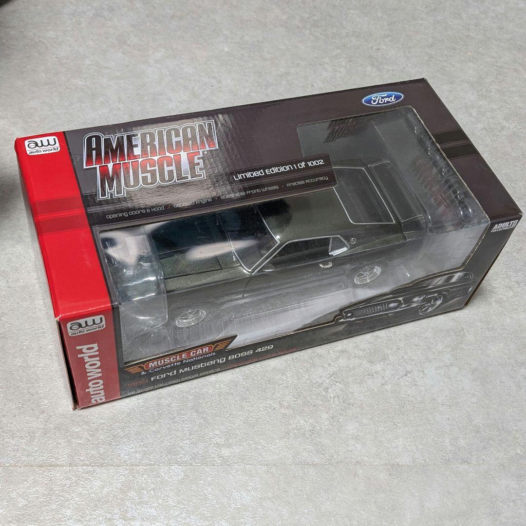 Ford Mustang BOSS 429 限定版 1/18スケール