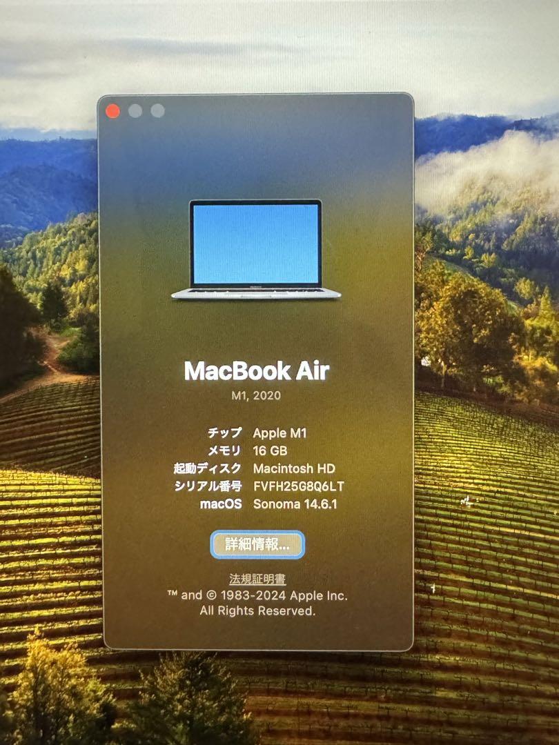 MacBook本体 MacBook Air 2020 M1