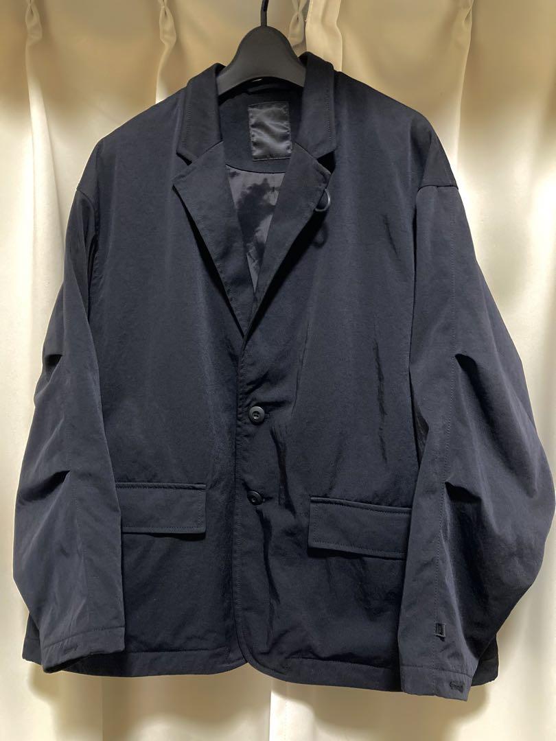 TECH LOOSE 2B JACKET TWILL Sサイズ ブラック