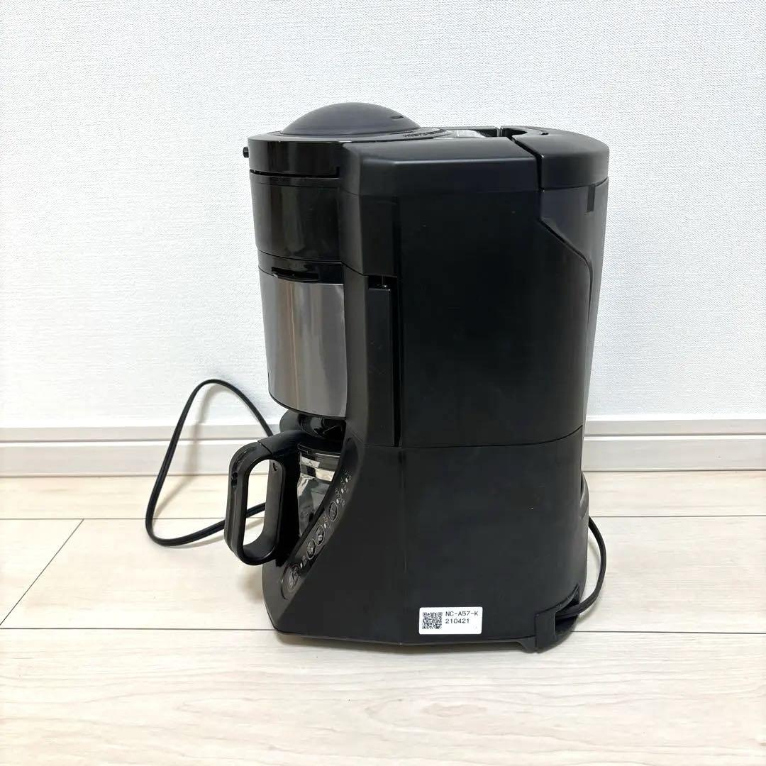 Panasonic NC-A57-K BLACK コーヒーメーカー 浄水機能