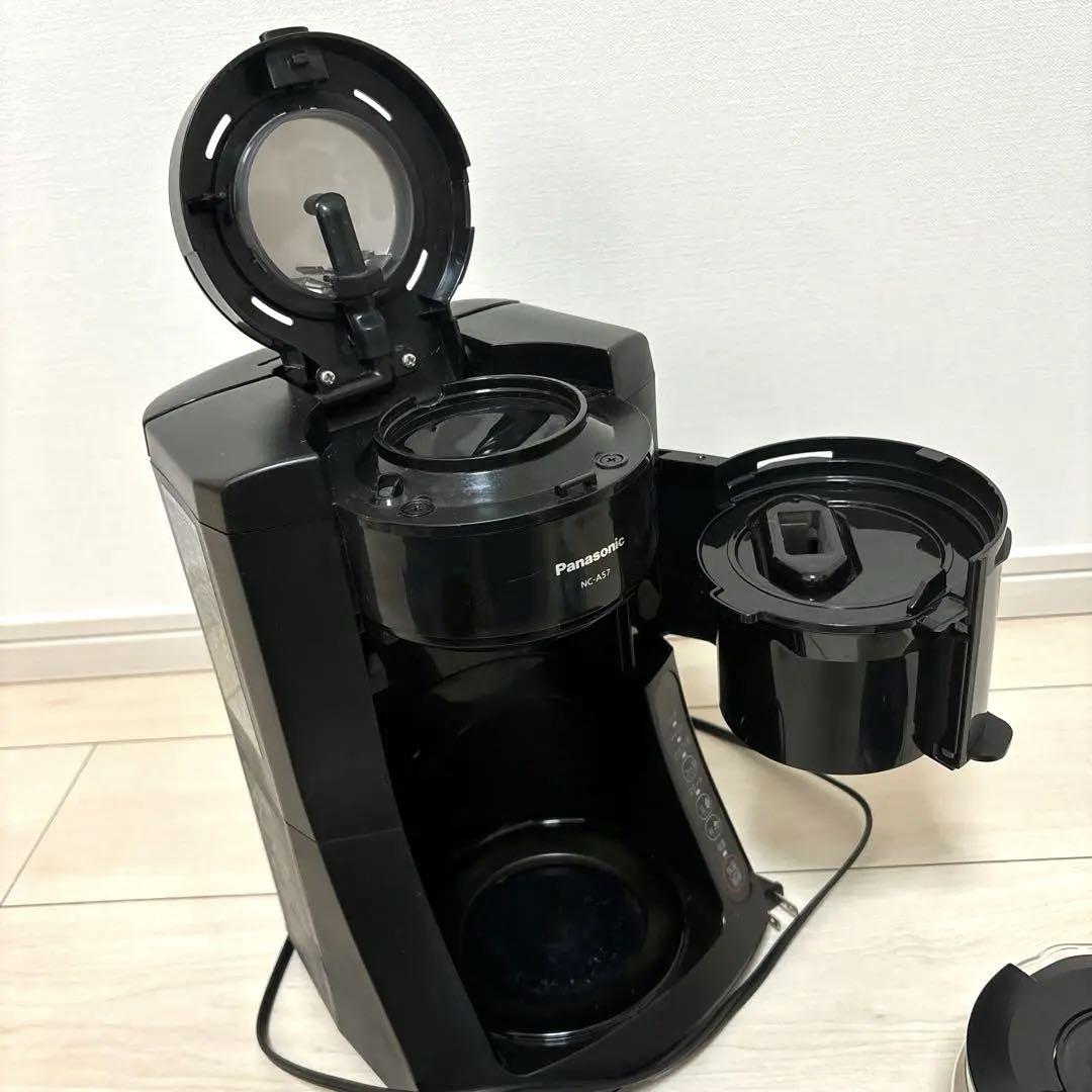 Panasonic NC-A57-K BLACK コーヒーメーカー 浄水機能