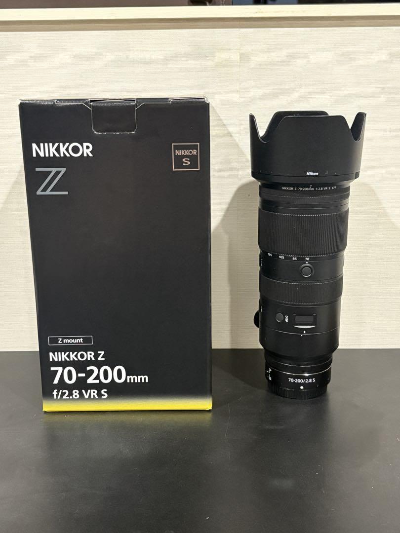 値下げ中　Nikon Z70-200 f2.8 VR S 元箱付き
