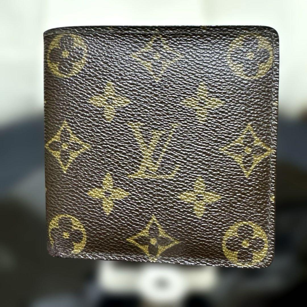 ⑧☆美品☆モノグラム♪マルコ☆2つ折り財布☆コインポケット
