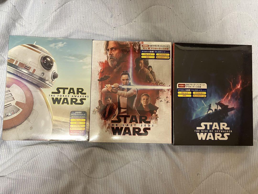 純正ケース追加。 スターウォーズ7.8.9❤️正規品DVDセットです。 スターウォーズ❤️7.8.9のセットです。 吹き替えあり。国内正規品
