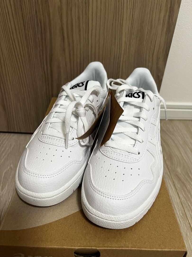 最終値下げ】ASICS ホワイト スニーカー JAPAN S - メルカリ