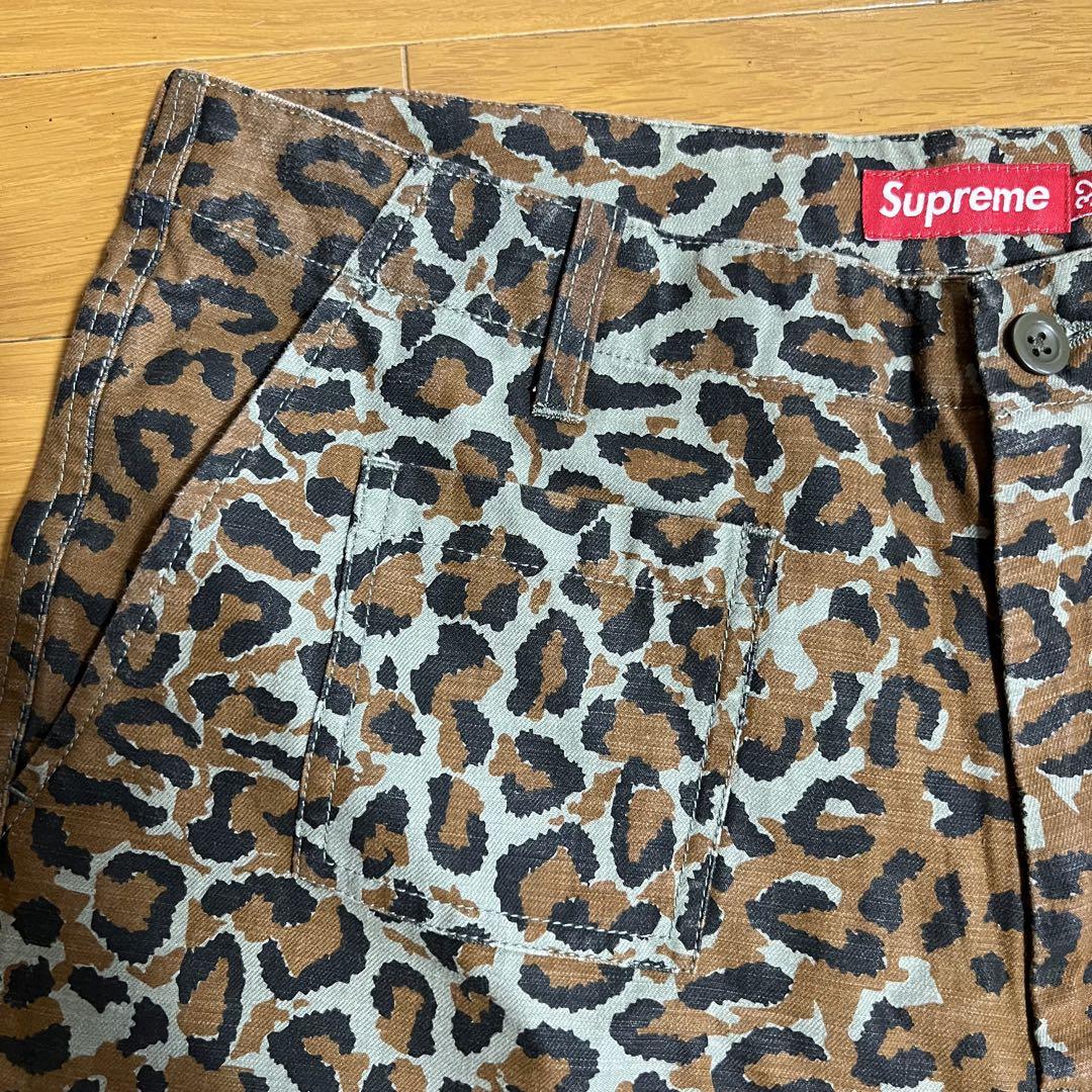 supreme military shrot 32 leopard レオパード supreme military shrot 32 leopard レオパード - メルカリ