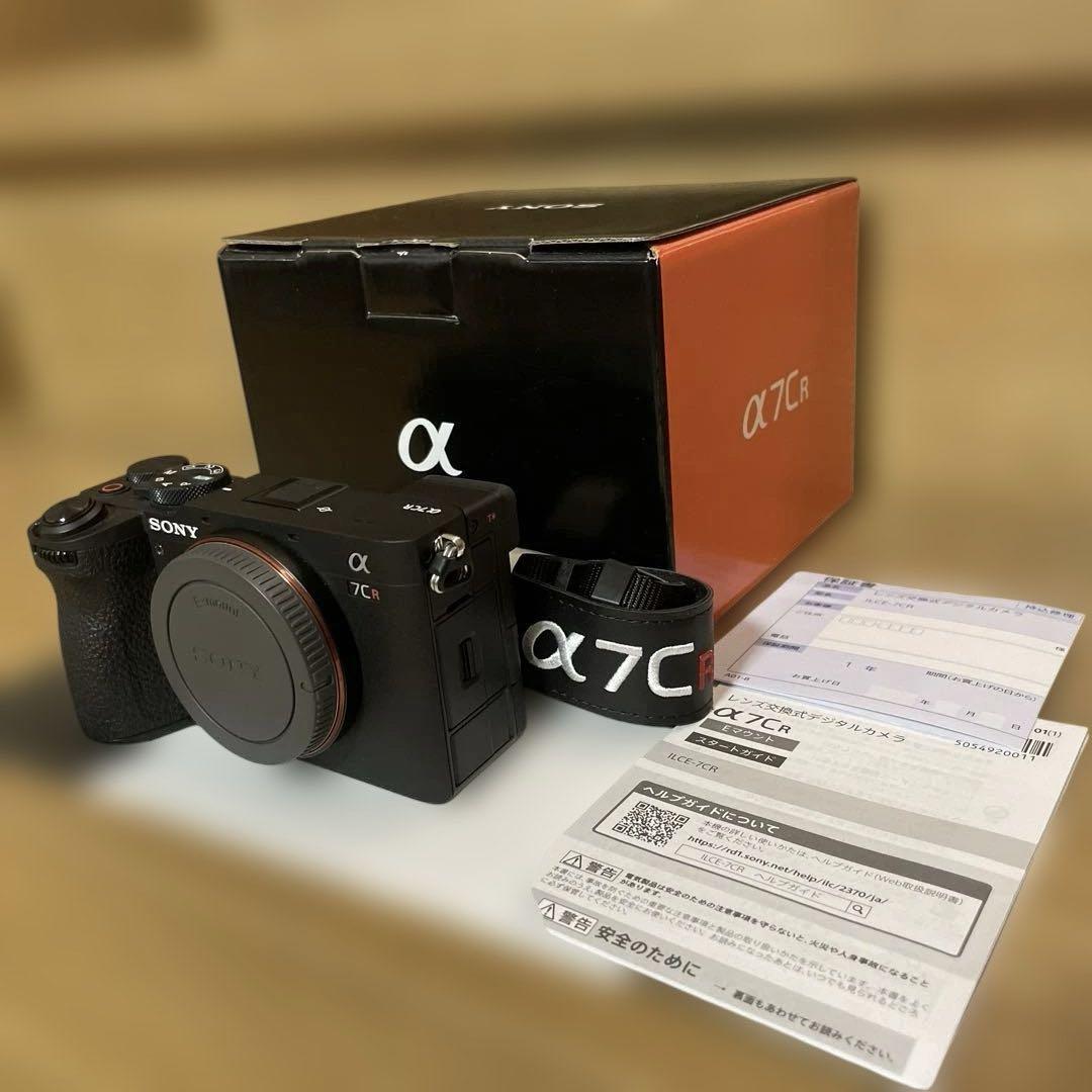 SONY : α7C R ILCE-7CR ブラック :ミラーレス一眼